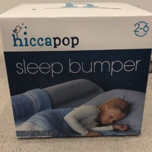 Navy Blue Sleep Bumper for Safe Sleep